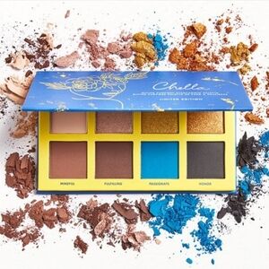 Ella Eyeshadow Palette - Vibrant Blue and Gold